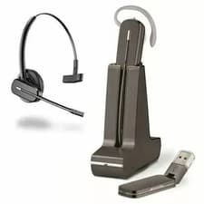 Image of New Plantronics SAVI W445M Headband PC Microsoft Headset - P/N 203949-02
