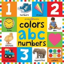 Image of Big Board Books Colors, Abc, Numbers by Roger Priddy 9780312502195 NEW