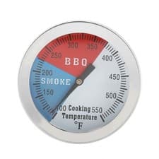 Image of Stainless Steel BBQ Thermometer 100-550℉ For Barbecue Grill