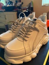 Image of Buffalo CLD CORIN, 6, White, Vegan, chunky trainers bnib