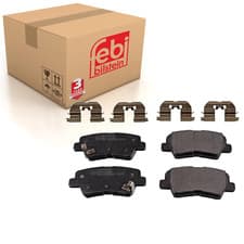 Image of Rear Brake Pads Set Kit Fits Hyundai 58302-C8A30 Febi 116378