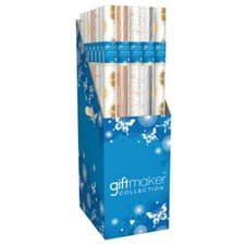 Image of 3M Giftmaker Collection Gift Wrapping Paper Rolls Birthday Present Adult Kids