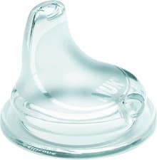 Image of NUK First Choice Learner Cup Silicone Replacement Non-Spill Spout 6mths+ Pack of