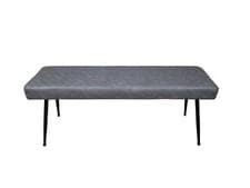 Image of 'ModaNuvo' Modern PU Leather Industrial style Kitchen Dining Bench 150cm