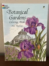 Image of Botanical Gardens Coloring Book by Barlowe, Dot New