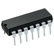 Image of MCP4922-E/P MICROCHIP INTEGRATED CIRCUIT 2-channel 12 bit Serial DAC 14-Pin PDIP