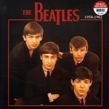 Image of BEATLES, THE "1958-1962" (180g) [RED VINYL] BRAND NEW! SEALED LP! (MINT)