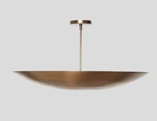 Image of Modern Brass Dome Ceiling Light Fixture 6-Light Pendant | Custom Size & Finish