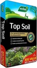 Image of Westland Top Soil 30L | Premium Garden Soil for Lawns, Flower Beds & Landscaping