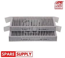 Image of FILTER SET, CABIN AIR FOR RENAULT LAGUNA FEBI BILSTEIN 37337