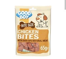 Image of Good Boy Pawsley & Co Chicken Bites Dog Treats 65g
