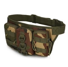 Image of Outdoor Oxford Tactical Bag Waist Fanny Pack Pouch Belt Military Camping Hiking