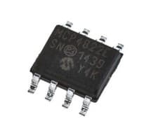 Image of 1 x Microchip MCP4822-E/SN, 2-channel 12 bit Serial DAC, 8-Pin SOIC