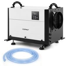 Image of 50L/Day Industrial Dehumidifier w/3 Modes & 24H Timer-Black