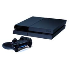 Image of Sony PlayStation 4 (PS4) - 1TB - Jet Black Console, Controller & Wires - Good