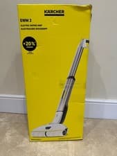 Image of Karcher EWM 2 Cordless Wiping Mop & Stand, Kitchen, Bathroom Tile Floor Cleaner