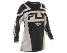 Image of Fly Racing Women's F-16 Jersey (Black/White)