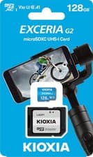 Image of Genuine Kioxia Exceria G2 128GB MicroSD SDXC card U3 V30, A1, 100MB/s, UK Seller