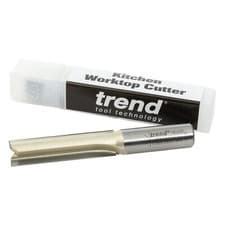 Image of BR01X1/2TC - Trend 1/2" TCT Two Flute Straight Worktop Router Cutter 12.7 x 50mm