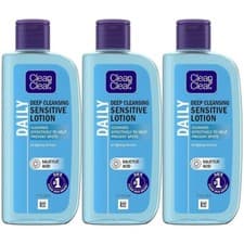Image of Clean & Clear Cleansing Lotion Sensitive Skin 200ml x 3