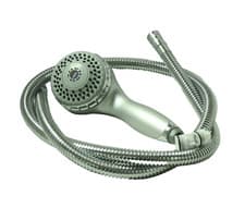 Image of Aqualisa Harmony Handset 90mm Ø + Shower Hose 1500mm + Flow Limiters - NEW