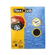 Image of Flexovit Wet & Dry Paper - P80 - Pack Of 25 - 66254471692