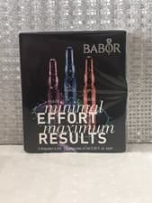 Image of Babor Minimal Effort Maximum Results 3 Ampoules X 2ml New & Sealed