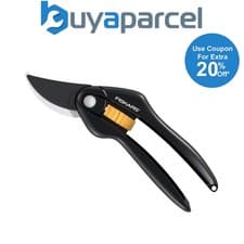 Image of Fiskars 111260 SingleStep Multi Purpose Bypass Pruner Secateurs P26 FSK111260