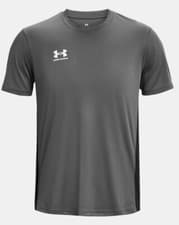 Image of Under Armour Challenger Training T-Shirt In Grey/Black Size S
