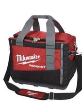 Image of Milwaukee 38cm Packout Duffel Bag with Shoulder Strap Heavy Duty Bag 4932471066