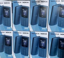 Image of New Nokia 105 4G DUAL SIM Mobile Phone (2025)Charcoal,In Box & Sealed
