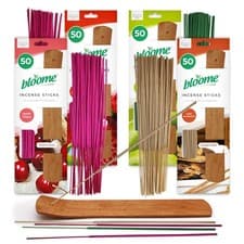 Image of 200x Incense Sticks Joss with Holder Assorted Fragranced Mix Scents Long Burning