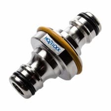 Image of Hozelock PRO 2044 Male Metal Hose Tap Connector Pro Repair, Frost Resistant