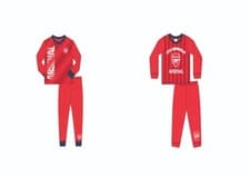 Image of Arsenal F.C Kids Pyjamas Age 12 Months to 12 years Official
