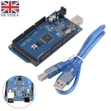 Image of For Arduino Mega 2560 R3 ATMega2560-16AU CH340G Compatible Board +USB Cable Kits