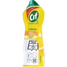 Image of 3X  Cif Lemon Cream Cleaner multipurpose surface cleaner 750 ml (Original Packs)