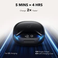 Image of Soundcore Liberty 4 Pro True Wireless Earbuds (Glossy Black)