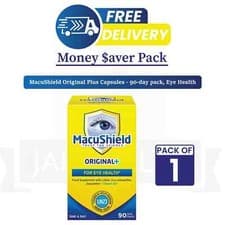 Image of Macushield Original+ Eye Supplement Capsules 90ct