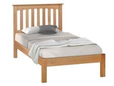 Image of Real oak,Solid,strong,wood bed frame.Wooden bedstead,4ft6 double, 5ft King size
