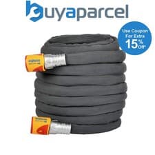 Image of Hozelock 8125 Tuffhoze Garden Hose Pipe Watering 25m Tough Strong Kink Free PVC