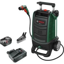 Image of Bosch FONTUS Gen II P4A 18v Cordless Low Pressure Washer 20 Bar 1 x 6ah Li-ion