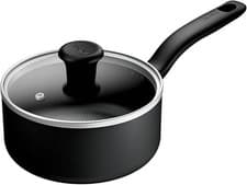 Image of Tefal Titanium Essential Saucepan 18 cm With Lid Non-Stick Coating Metal Safe