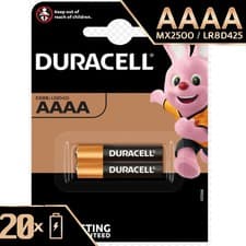 Image of 20 x AAAA DURACELL ULTRA Alkaline Batteries MN2500 1.5V E96 LR8D425 1.5v