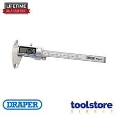 Image of Draper 80859 Expert Dual Reading 0-150mm / 0-6" Digital Vernier Caliper - NEW