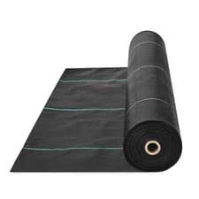 Image of 50M Long Heavy Duty Weed Control Fabric Landscape Membrane Ground Cover Woven UK