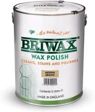Image of Briwax Wax Polish Satin Sheen Rapid Dry 16 Shades 200g/370g/400g/5L