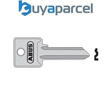 Image of ABUS Mechanical 02701 85/30 30mm Right Hand Key Blank ABUKB02701