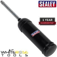 Image of Sealey Grease Gun Lubricator Mini Push-Action Rigid Tube Garage Mechanic 1000psi