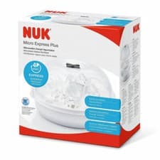 Image of NUK 10256444 Micro Express Plus Microwave Steam Steriliser