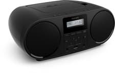 Image of New Philips TAZ5000 All in One CD Player Radio & Bluetooth Boombox Ghettoblaster